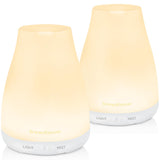 InnoGear Essential Oil Diffuser Ultrasonic Diffusers for Home | Cool Mist Humidifier, Aromatherapy, Large Room, Waterless Auto Off, 7 Lights, Living Room, Quiet Operation