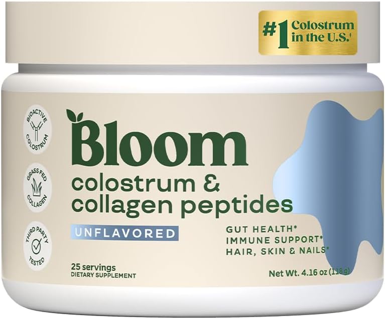 Bloom_Nutrition_Bovine_Colostrum_Powder_with_Vitamin_B-12_for_Gut_Health,_Immune_Support,_Hair_Growth_&_Beauty_Supplement_|_Unflavored,_25_Servings