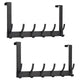 2 Pack-12 Hooks - Black