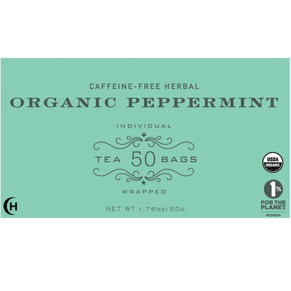 Harney_&_Sons_Organic_Peppermint_Tea_1.76oz/50g_(50_Tea_Bags)
