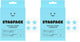 96 Count (Pack of 2), Standard - Blue Salicylic Acid Stars