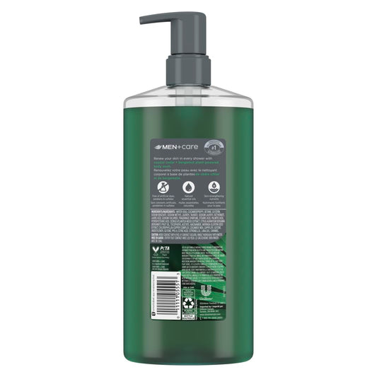 DOVE_MEN_Moisturizing_Body_Wash_|_#1_Dermatologist_Body_Wash_for_Men,_Sulfate,_Paraben,_&_Dye_Free_|_Coastal_Cedar_+_Bergamot,_26oz