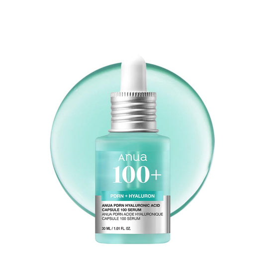 Anua_PDRN_Hyaluronic_Acid_Capsule_100_Serum,_Radiant_Face_Serum,_Salmon_DNA,_Hyaluronic_Acid,_Hydration,_Moisture_Plumping_Effect,_Lightweight,_Glass_Skin,_Korean_Skincare,_1.01_fl._oz