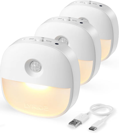 Lyridz_Rechargeable_Night_Light,_Motion_Sensor_Battery_Nightlight,_Mini_Stick-on_LED_Closet_Light,_1-20LM_Dimmable_Brightness_for_Bathroom,_Bedroom,_Kitchen,_Washroom,_Stairs,_Hallway,_3-Pack
