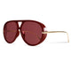 Red Frame - Red Lens - 62 Millimeters