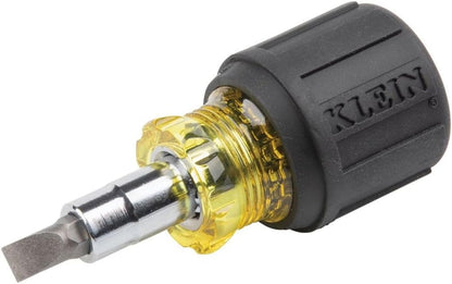 Klein_Tools_32561_Multi-Bit_Screwdriver/Nut_Driver,_6-in-1_Stubby_Screwdriver_with_2_Phillips,_2_Slotted,_2_Nut_Drivers