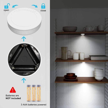 Tap_Light_Push_Lights,_5/7_Pack_Small_Under_Cabinet_Touch_Puck_Lights_Battery_Operated_Powered_Stick_On_Light_for_Closet_Counter_Kitchen_RV_Indoor_Outdoor