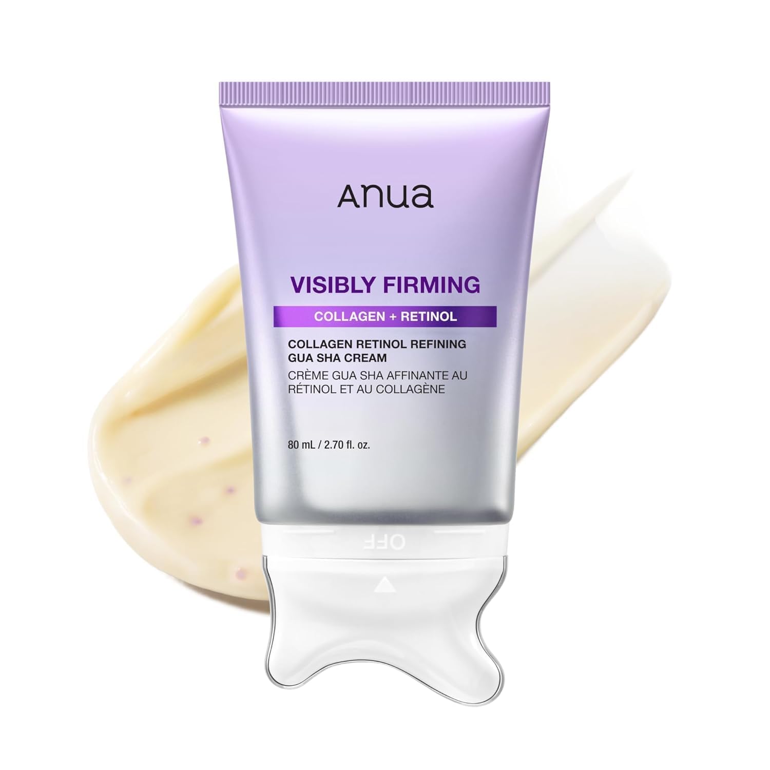 ANUA_Collagen_Retinol_Refining_Gua_Sha_Cream,_Neck_Cream_For_Lifting_&_Firming,_Jawline_to_Decollete,_Daily_Moisturizer,_Fine_Line_Care,_Neck_Massager,_Korean_Skin_Care,_2.7fl.oz
