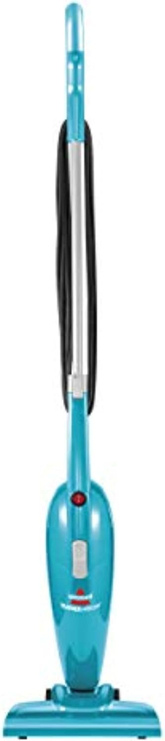 Bissell_2033_Featherweight_Stick_Lightweight_Bagless_Vacuum_and_Electric_Broom_with_Crevice_Tool_for_Hard_Floors_and_Carpets,_Blue
