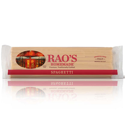 Rao's_Homemade_Spaghetti_Pasta,_16oz,_Traditionally_Crafted,_Premium_Quality,_From_Durum_Semolina_Flour,_Traditional_Bronze_Die_Cut,_Imported_from_Italy