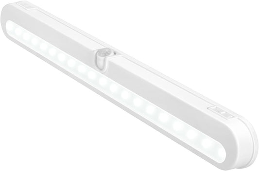 BLS_T01L_LED_Closet_Light,_Super_Bright_20_LED_Under_Cabinet_Lighting_Battery_Powered/DC_Input_Wireless_Motion_Sensing_Light,_Auto_On_Off_Switch,_Motion_Sensor_&_Light_Sensor,_Light_Beam_Adjustable