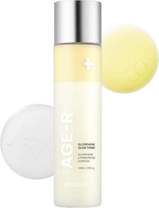 medicube_Age-R_Glutathione_Glow_Milky_Toner,_Low-Irritation_Double_Layer_Toner_for_Glass_Glow_Skin_with_Peptide,_Even_Skin_Tone,_Radiance,_Hydration,_Korean_Skincare