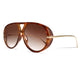 Leopard Frame - Brown Lens - 62 Millimeters