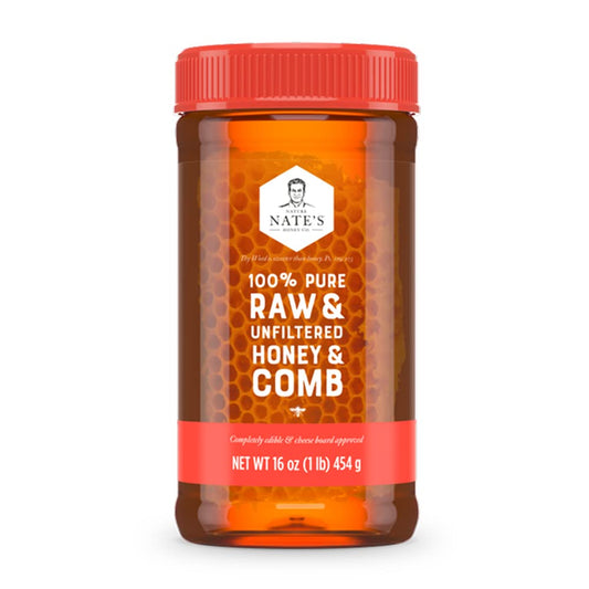 Nate's_100%_Pure_Raw_&_Unfiltered_Honey_and_Comb_-_16oz._Jar