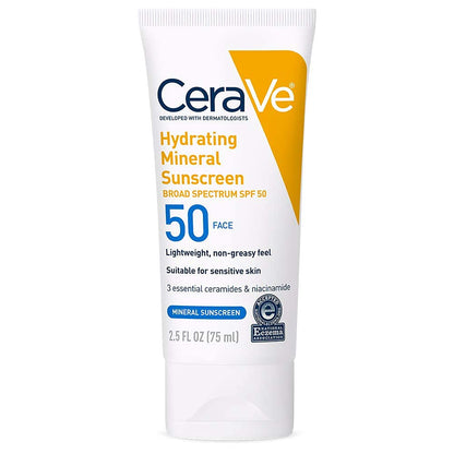 CeraVe_100%_Mineral_Sunscreen_SPF_50,_Face_sunscreen_With_Zinc_Oxide_&_Titanium_Dioxide,_Hyaluronic_Acid_+_Niacinamide_+_Ceramides,_Oil_Free,_Travel_Size_2.5_oz