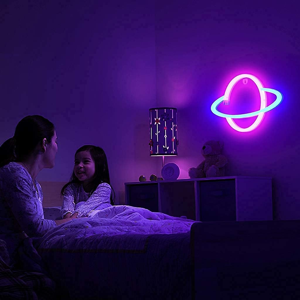 Lumoonosity_Planet_Neon_Sign_-_USB_Powered_Saturn_LED_Light_with_On/Off_Switch,_Planet_Led_Sign_for_Wall_Decor_-_Aesthetic_Hanging_Saturn_Neon_Light_for_Bedroom,_Gaming_Room
