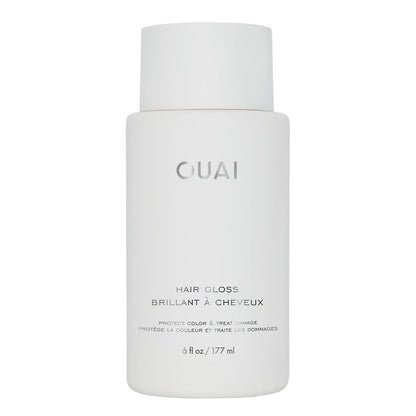 OUAI_Hair_Gloss_-_In-Shower_Shiny_Hair_Treatment_&_Glaze_with_Frizz_Control_-_Heat_Protectant_Infused_with_Hyaluronic_Acid,_Rice_Water_&_Panthenol_-_Paraben,_Phthalate_&_Sulfate_Free_(6_Oz)