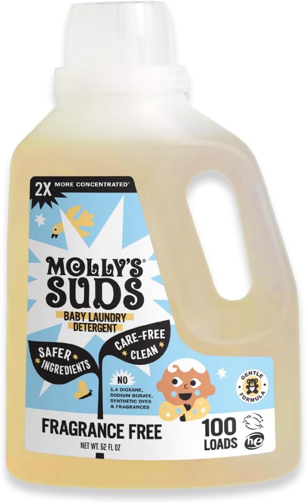 Molly's_Suds_Baby_Liquid_Laundry_Detergent_|_Removes_Formula,_Poop_&_Spit-Up_Stains_|_Extra_Gentle_for_Infants,_Babies,_Toddlers_(Fragrance_Free,_100_Loads)