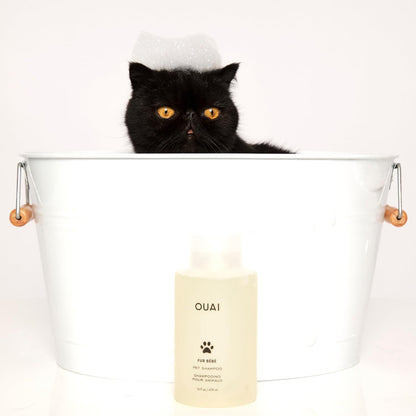 OUAI_Fur_Bebe_Pet_Shampoo_-_Cat_&_Dog_Shampoo_for_Gentle_Cleansing,_Hydration_&_Shine_-_Vegan_&_Cruelty-Free_Pet_Supplies_with_Aloe_Vera_&_Panthenol_-_Mercer_Street_Scent_(16_Fl_oz)