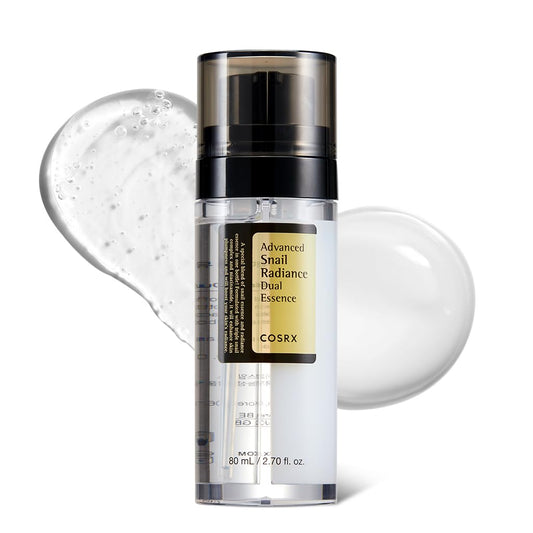 COSRX_Snail_Mucin_74%_+_Niacinamide_5%_Dual_Essence,_Anti_Aging_Face_Serum_for_Dull_Skin,_Sensitive_Skin,_Korean_Skin_Care,_2.70_fl.oz_/_80ml