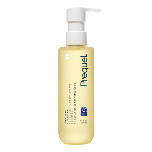 Prequel_Skin_Pre-Gleanse_Oil_Cleanser_for_Face._Double_Cleansing_Oil_Skincare_for_Women_with_Cica_and_more._Non-Comedogenic_Makeup_Remover._Unscented_Gentle_Formula_For_All_Skin_Types._6.5oz