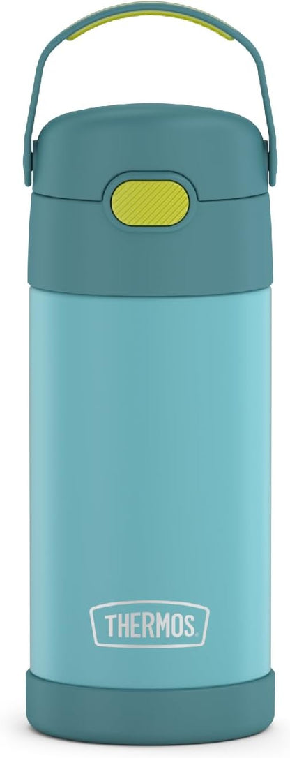 THERMOS_FUNTAINER_Water_Bottle_with_Straw_-_12_Ounce_-_Kids_Stainless_Steel_Vacuum_Insulated_Water_Bottle_with_Lid,_Blue/Green
