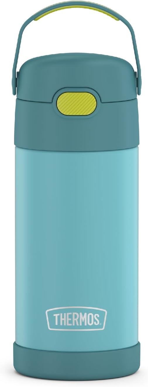 THERMOS_FUNTAINER_Water_Bottle_with_Straw_-_12_Ounce_-_Kids_Stainless_Steel_Vacuum_Insulated_Water_Bottle_with_Lid,_Blue/Green