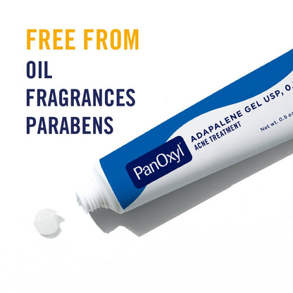 PanOxyl_Adapalene_0.1%_Leave-On_Gel,_Retinoid_Gel_Acne_Treatment,_30-Day_Supply,_Acne_Prone_Skin,_Oil_Free,_Fragrance_Free,_Paraben_Free,_0.5_oz