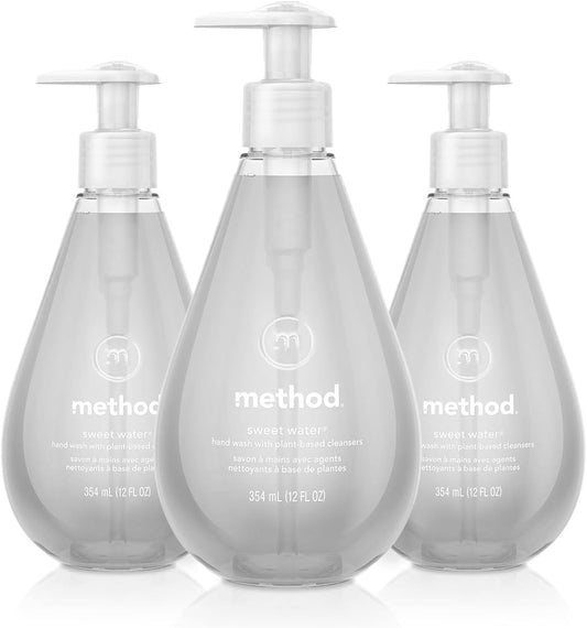 Method_Gel_Hand_Soap,_Sweet_Water,_12_fl_oz_(Pack_of_3)