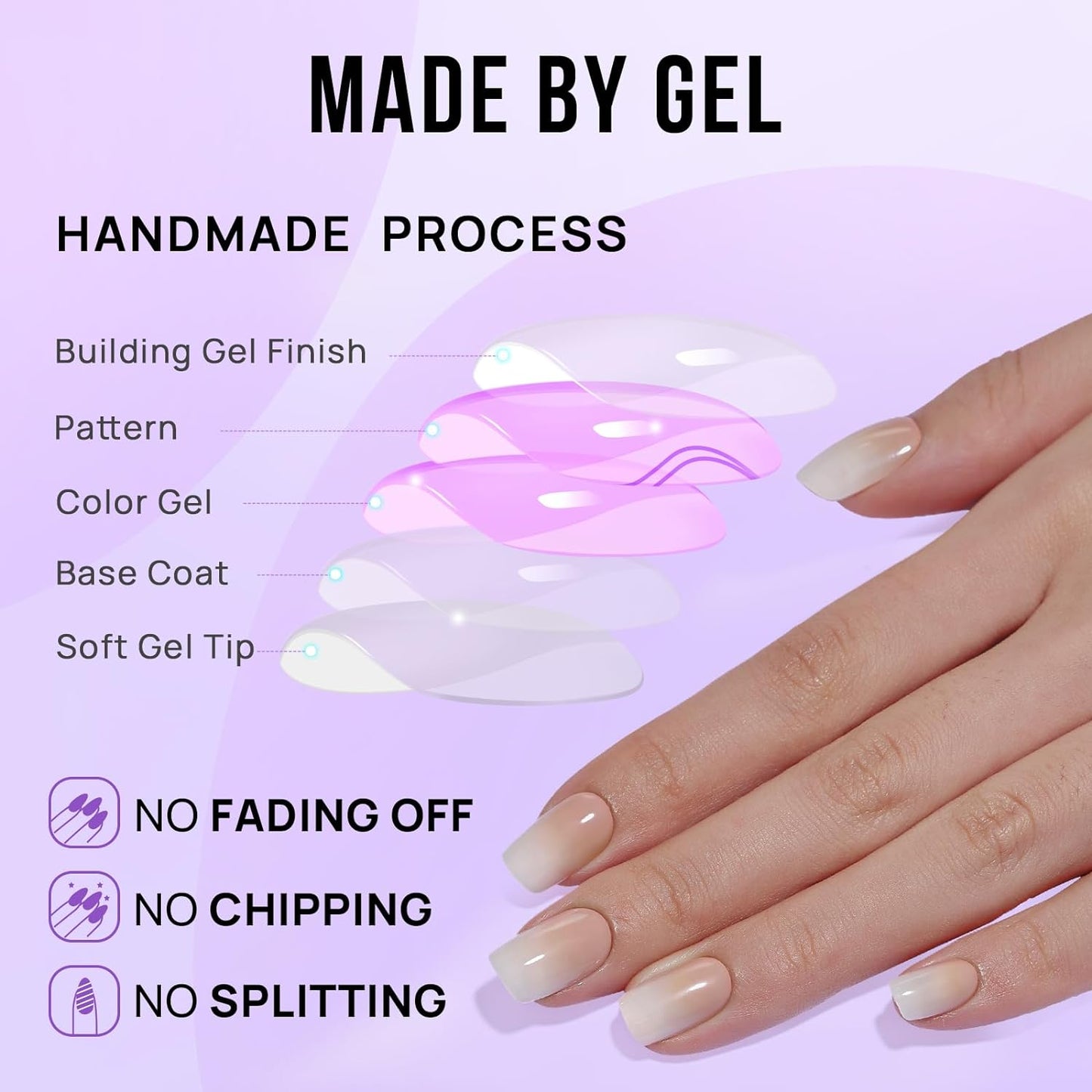 BTArtbox_Square_Ombre_Press_On_Nails_-_Soft_Gel_Press_On_Nails_Short_with_Nail_Glue,_15_Sizes_-_30_Reusable_Fake_Nails_Kit,_Vanilla_Cream