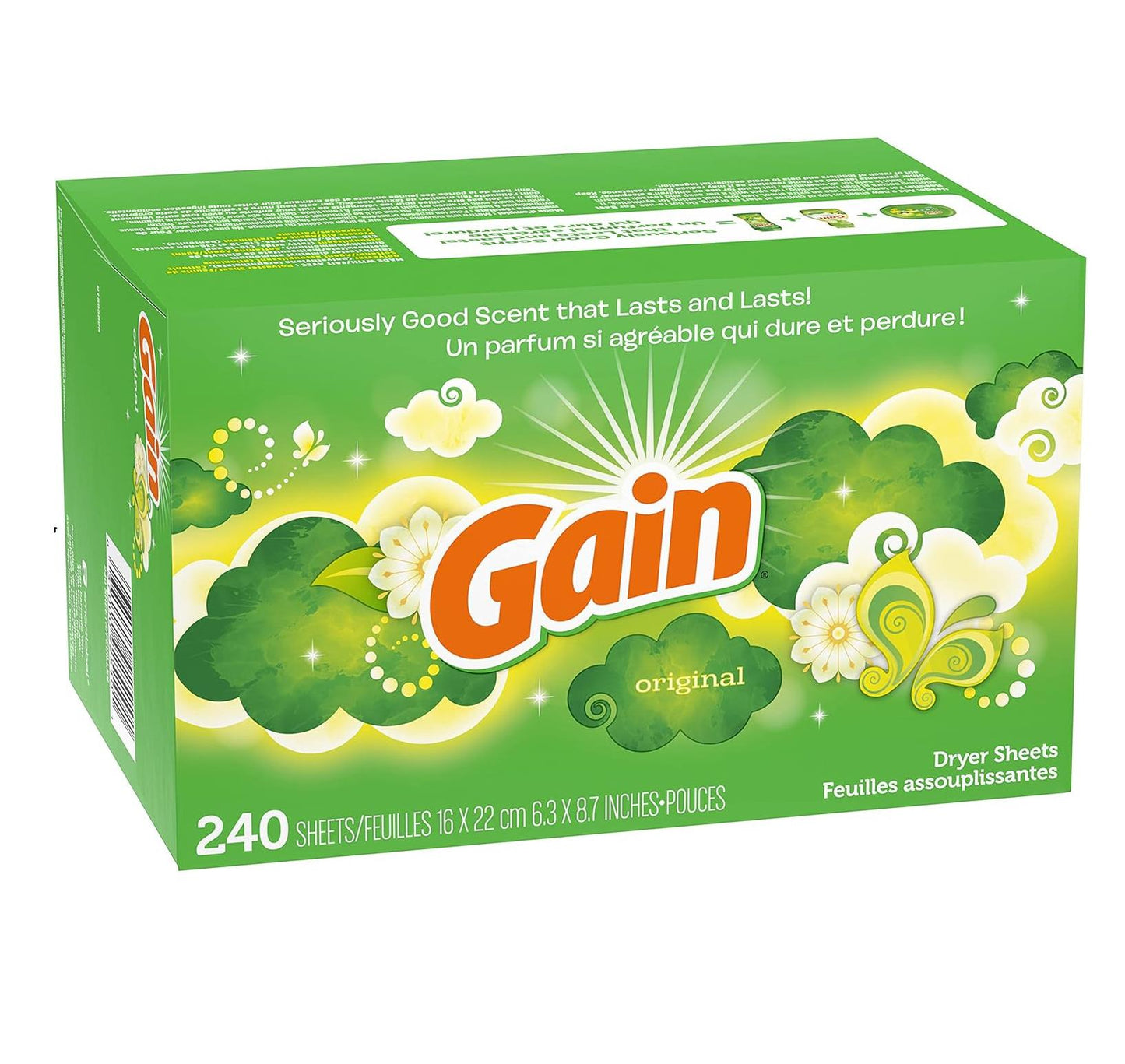 Gain_Dryer_Sheets_Laundry_Fabric_Softener,_Original_Scent,_240_Count_Household_Cloth