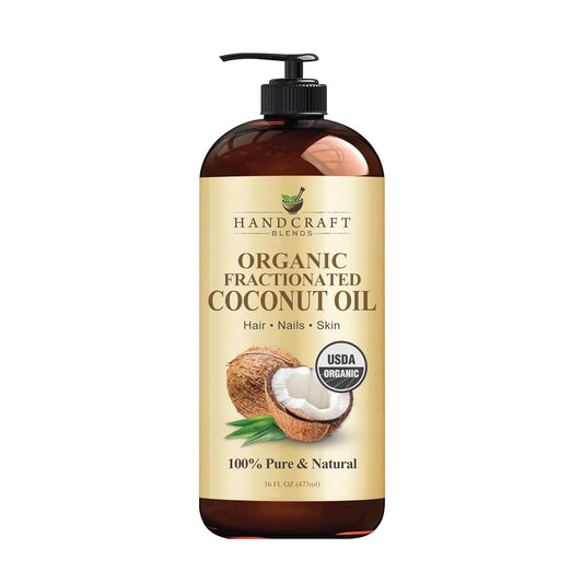 Handcraft_Blends_Organic_Fractionated_Coconut_Oil_-_100%_Pure_and_Natural_-_Premium_Grade_Carrier_Oil_for_Skin_and_Hair_-_Hair_and_Body