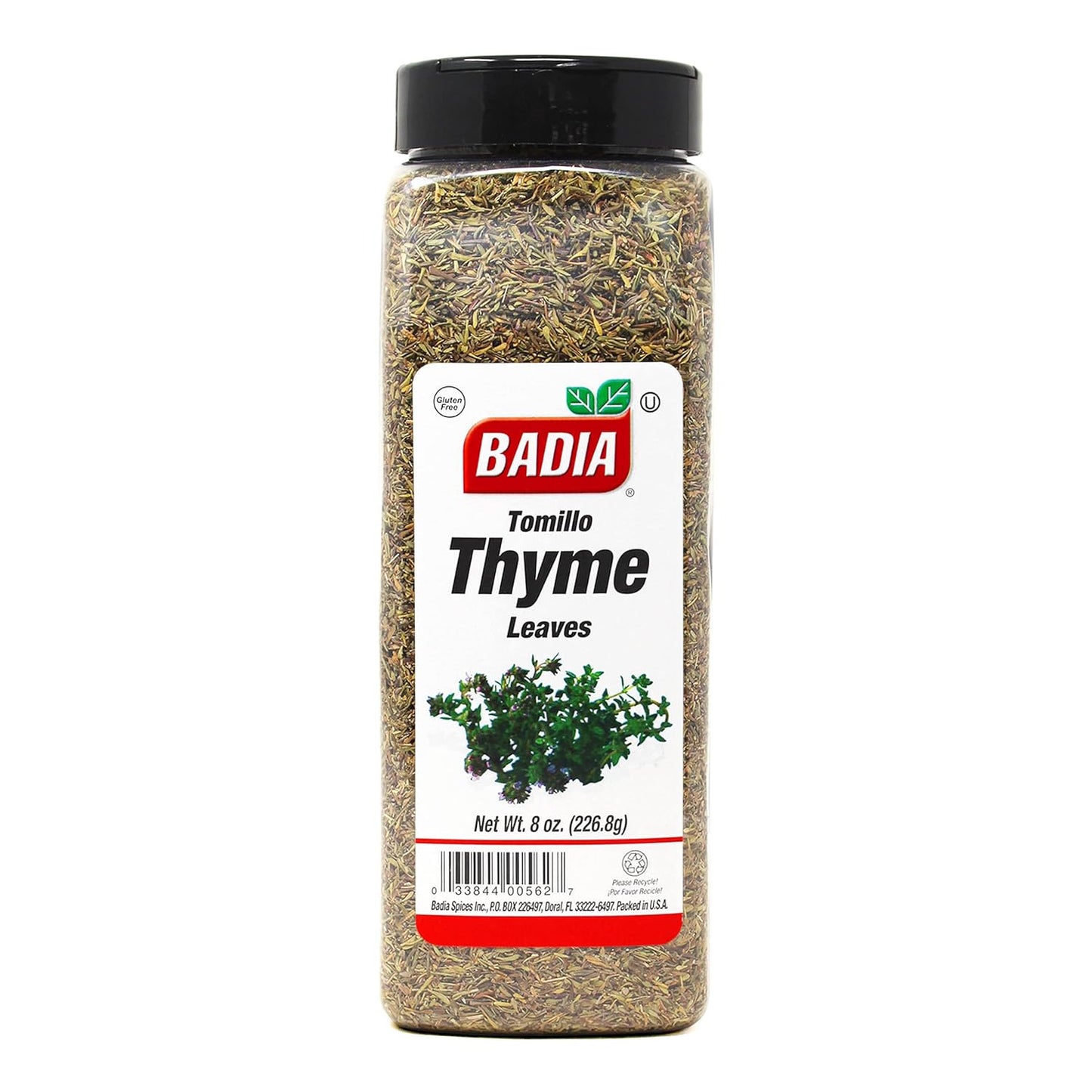 Badia_8_oz_Whole_Thyme_Leaves/_Tomillo_Entero_Gluten_Free_Kosher
