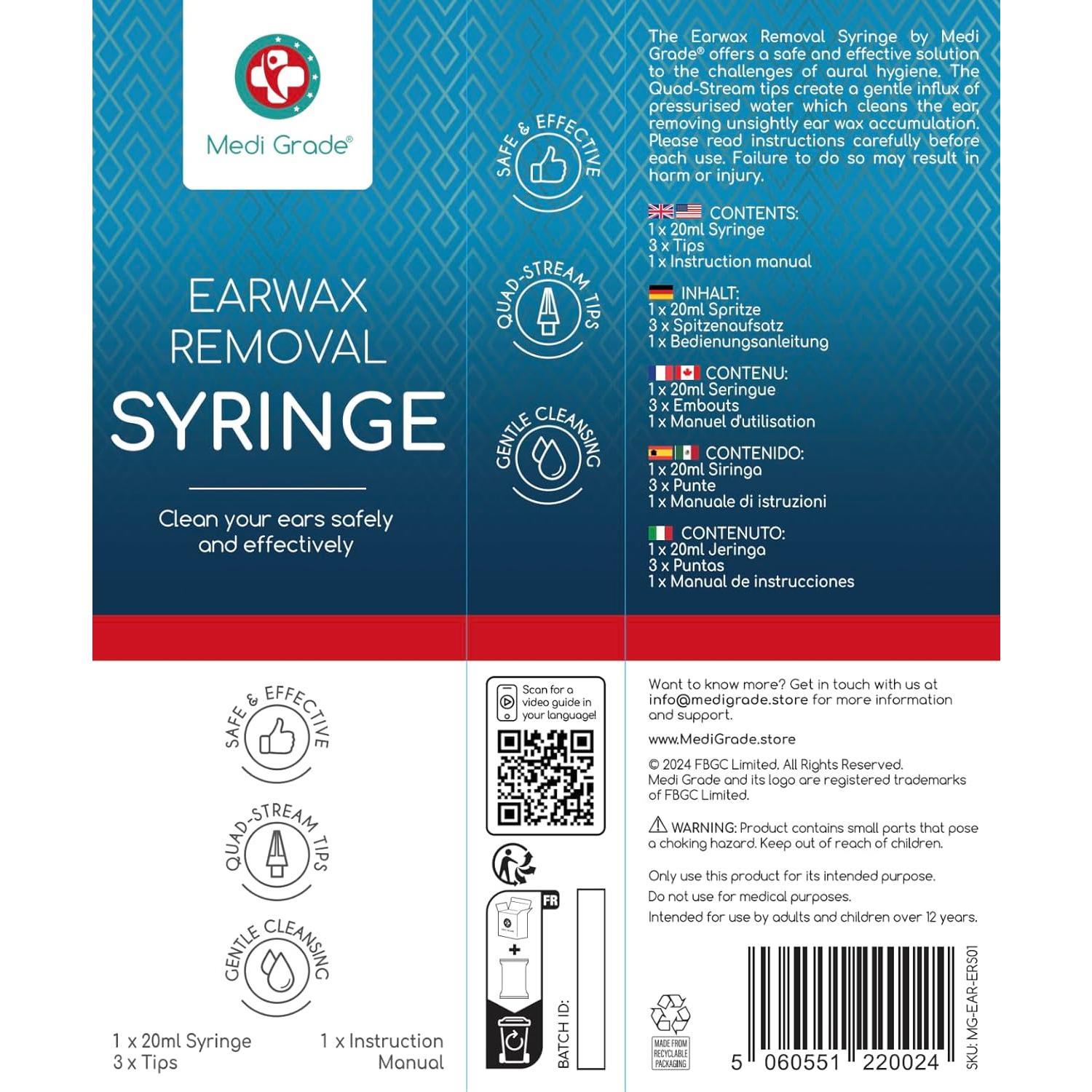 Medi_Grade_Ear_Syringe_Ear_Wax_Removal_with_3_Quad-stream_Tips_-_Water_Irrigation_Ear_Cleaner_Ear_Wax_Remover_for_Improved_Hearing_Clarity_and_Aural_Hygiene_-_Ear_Syringe_Kit_Earwax_Remover_Tool