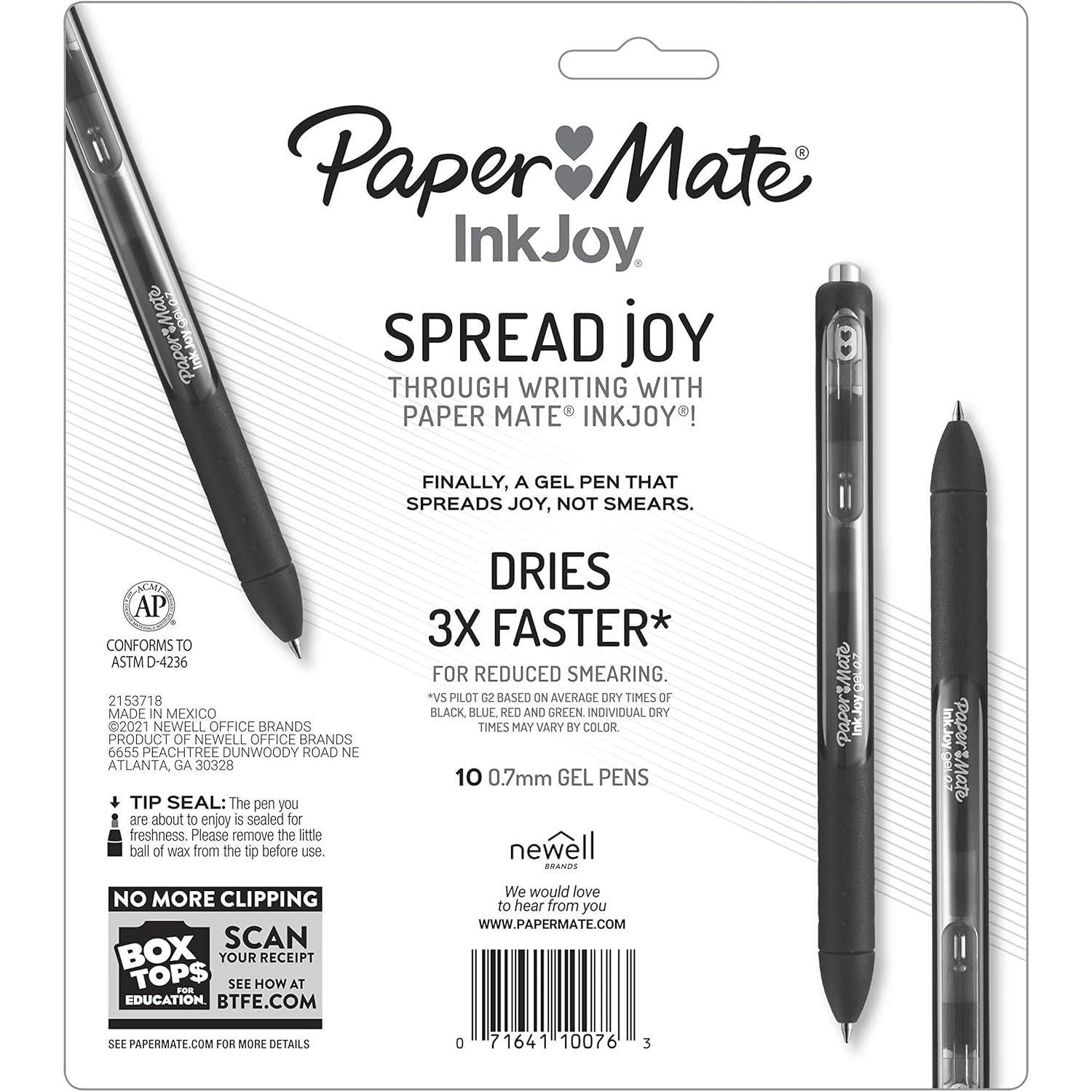 InkJoy_Pens,_Gel_Pens,_Medium_Point_(0.7_mm),_Black,_10_Count