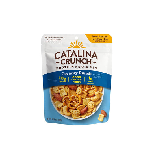 Catalina_Crunch_Protein_Snack_Mix_-_10g_Protein,_1g_Sugar_per_Serving_-_Good_Source_of_Fiber,_Keto,_Gluten_Free_-_Creamy_Ranch,_5.25_Ounce_Bag_(Pack_of_1)