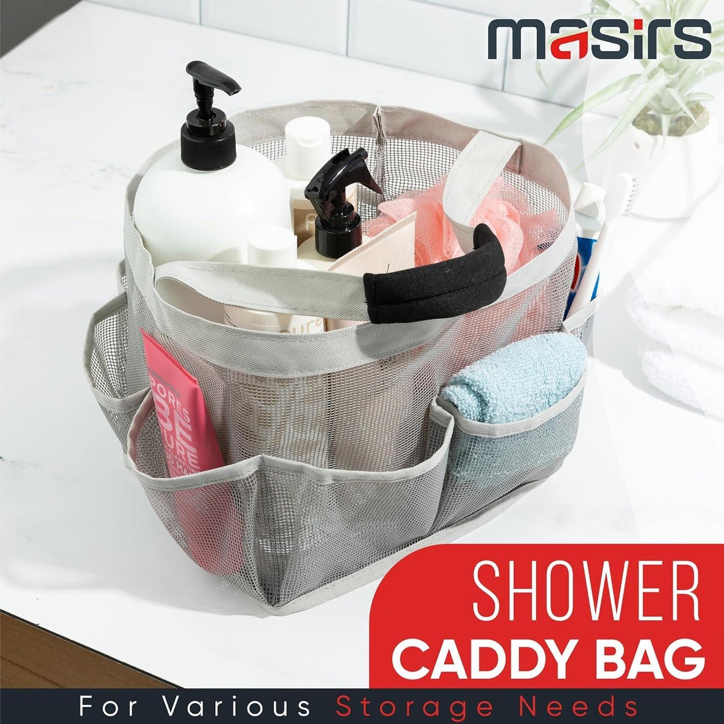 Masirs_Mesh_Shower_Caddy_Bag_-_Portable_Bathroom_Organizer_for_Travel,_Gym,_and_Dorm_-_Collapsible_Toiletry_Holder_for_College_Essentials