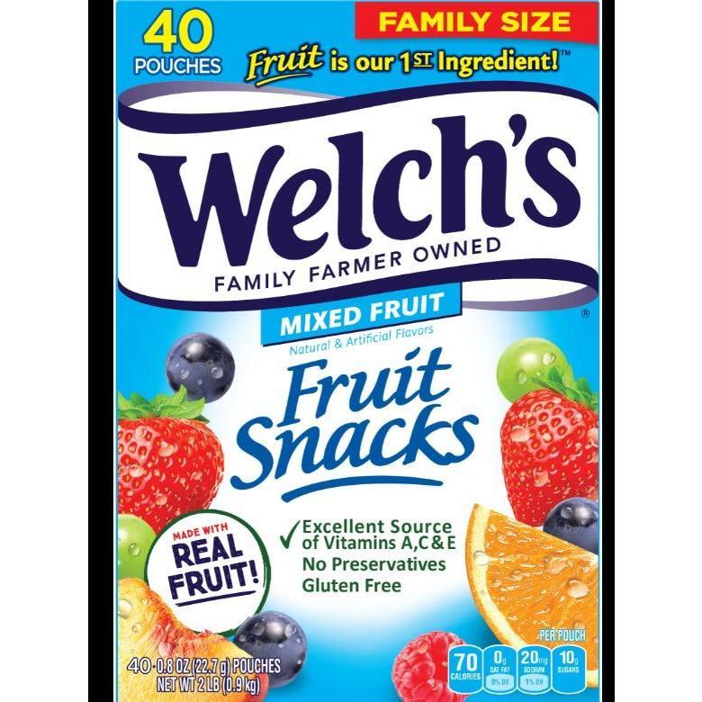 Welch's_Fruit_Snacks,_Mixed_Fruit,_Perfect_for_School_Lunches,_Gluten_Free,_Bulk_Pack,_Individual_Single_Serve_Bags,_0.8_oz_(Pack_of_40)_Candy_Bonbon