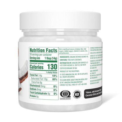 Fresh,_Organic_Refined_Coconut_Oil,_15_Fl_Oz_(Previously_Happy_Belly,_Packaging_May_Vary)