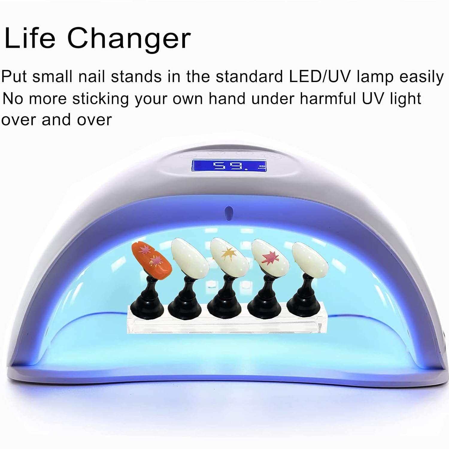 10Pcs_Nail_Stand_for_Press_on,_Fake_Acrylic_Nail_Stand,_Nail_Display_Practice_Stands_with_Magnetic_Base,_Nail_Tip_Holders_for_Salon_and_Home_DIY