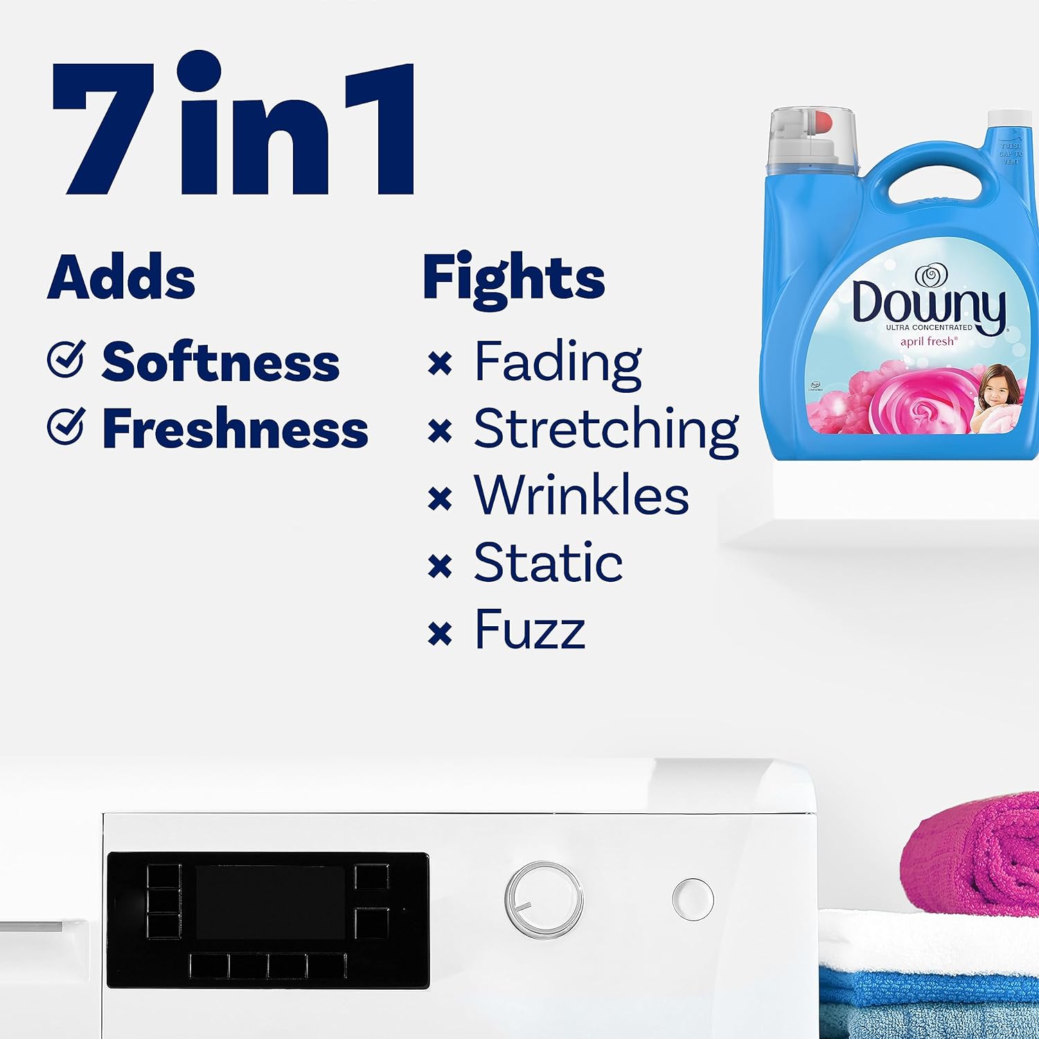 Downy_Fabric_Softener_Liquid,_April_Fresh_Scent,_111_fl_oz,_150_Loads_Fragrance_Household_Washer_Perfume_Detergent_Scented