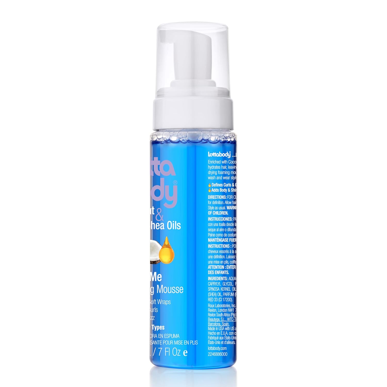 Lottabody_Coconut_Oil_and_Shea_Wrap_Me_Foaming_Curl_Mousse,_Creates_Soft_Wraps,_Hair_Mousse_for_Curly_Hair,_Defines_Curls,_Anti_Frizz,_7_Fl_Oz