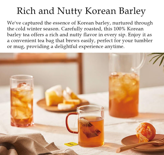 Damtuh_Korean_Barley_Tea_–_Roasted_Boricha_Mugicha,_Nutty_Herbal_Tea,_Caffeine-Free,_50_Tea_Bags_(1.5g_each)