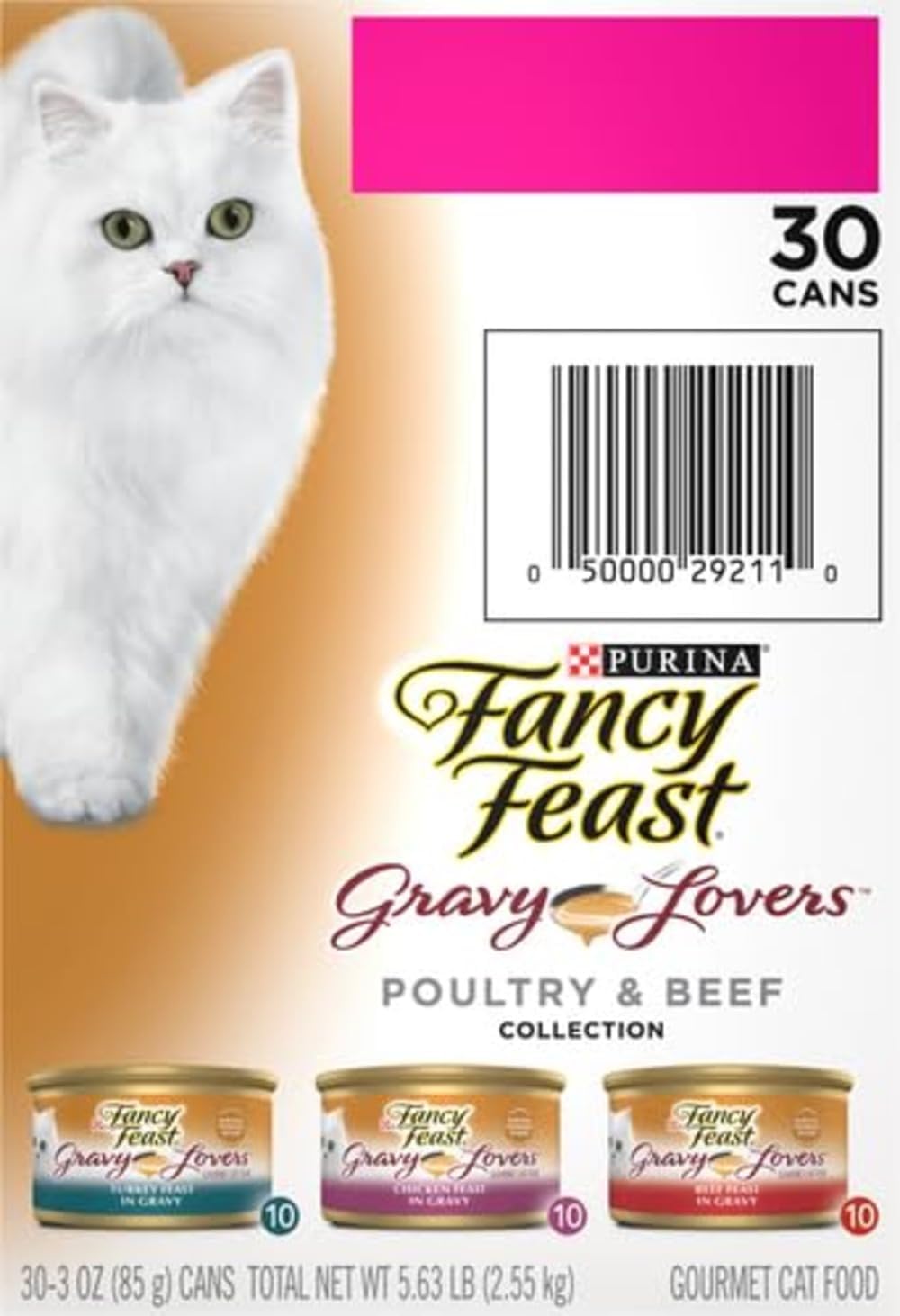 Purina_Fancy_Feast_Gravy_Lovers_Poultry_and_Beef_Grilled_Gourmet_Wet_Cat_Food_Variety_Pack_-_(Pack_of_30)_3_oz._Cans
