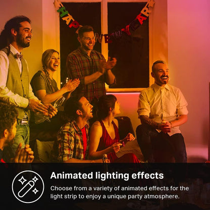 Kasa_Smart_LED_Light_Strip,_16.4ft/32.8ft(2_Rolls_of_16.4ft.)_WiFi_LED_Strip_Works_with_Alexa,_Google_Home,_SmartThings,_High_Brightness_with_16_Million_Colors,_RGB,_Grouping,_Adjustable_Length,_Up_to_25,000_Hours