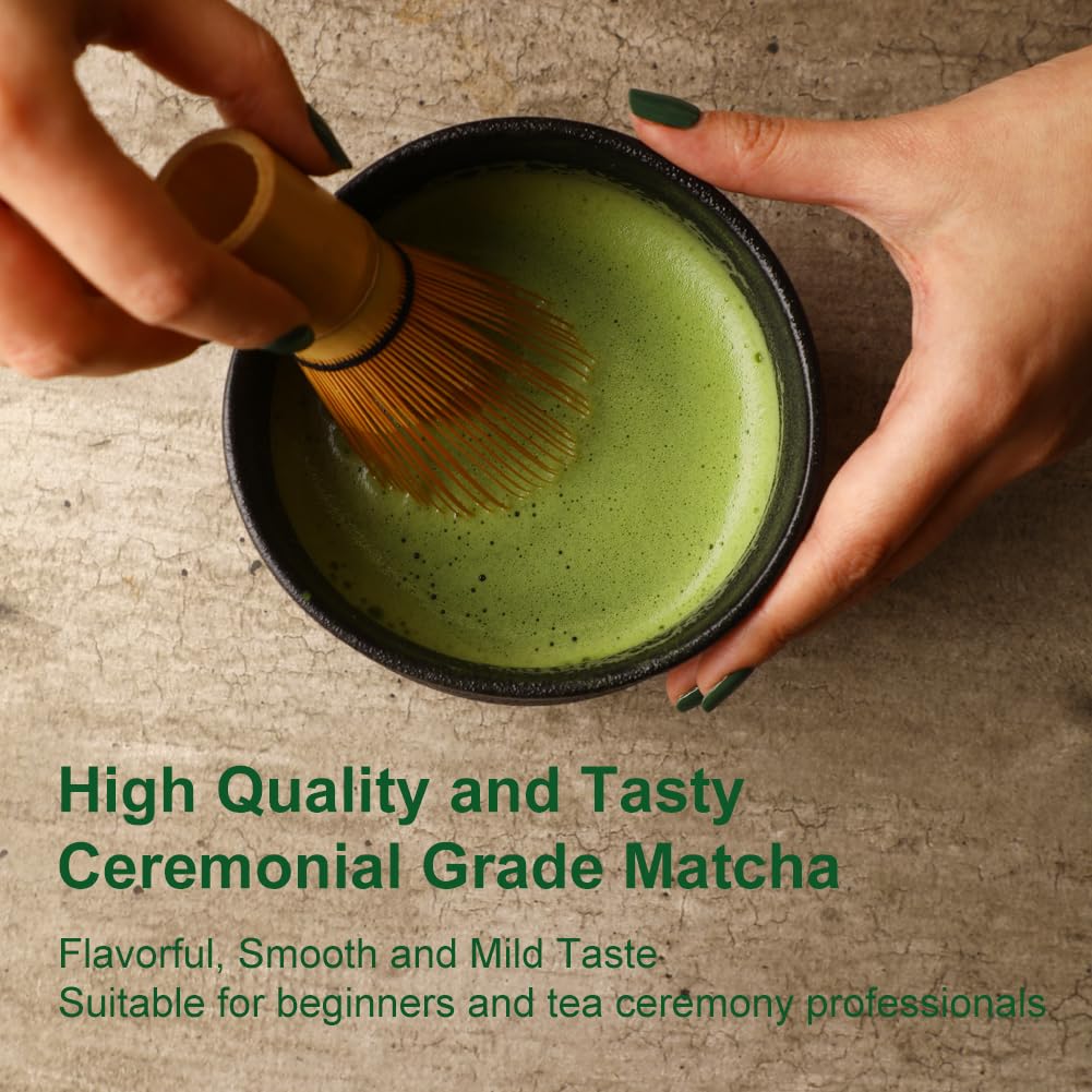 MatchAdmire_Premium_First_Harvest_USDA_Certified_Organic_Green_Tea_Matcha_Powder,_Rich_Flavor,_100%_Vegan_with_No_Fillers,_Radiation-Free_(50g_Culinary_Grade_Matcha)