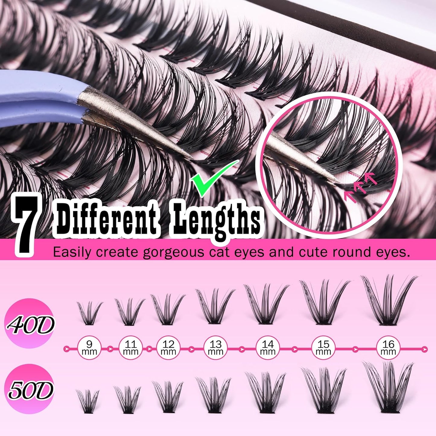 FANXITON_DIY_Lash_Extension_Kit_D_Curl_volume_lash_clusters_(40D+50D)