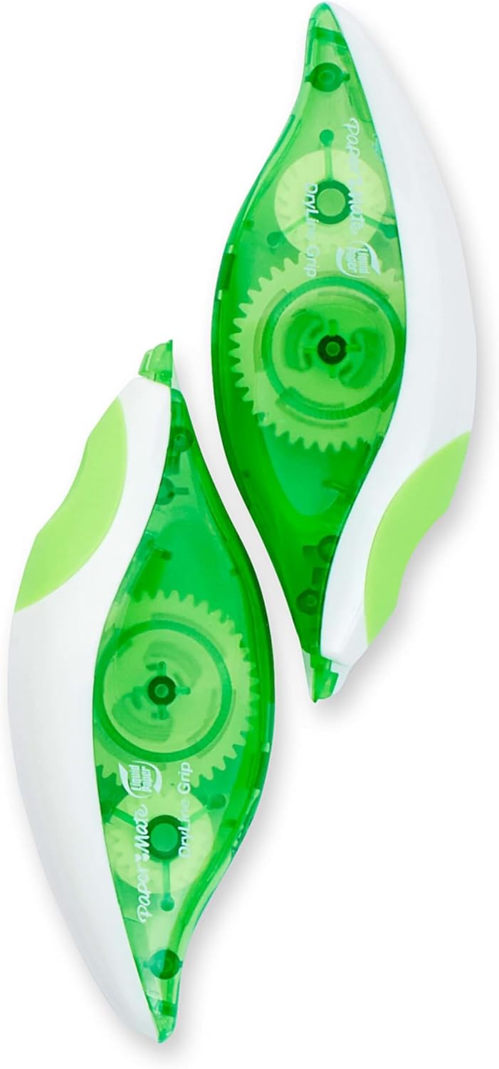 Paper_Mate_Paper_Mate_Liquid_Paper_DryLine_Grip_Correction_White_Tape,_2_Count
