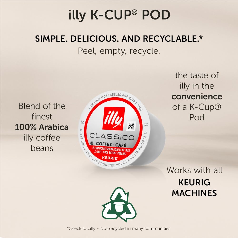 illy_Coffee_K_Cup,_Pods_for_Keurig_Machines,_Classico_Medium_Roast,_100%_Arabica,_Premium_Italian_Coffee,_32_Count,_1_Pack