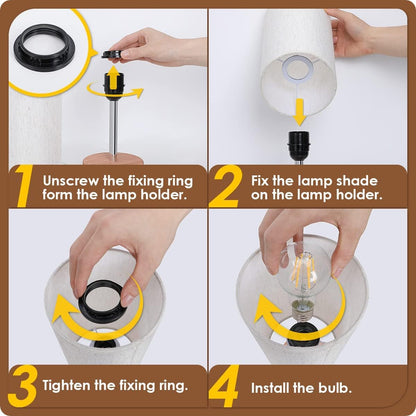 Yarra-Decor_Bedside_Table_Lamp_with_USB_Port_-_Touch_Control_for_Bedroom_Wood_3_Way_Dimmable_Nightstand_Lamp_with_Round_Flaxen_Fabric_Shade_for_Living_Room,_Dorm,_Home_Office_(LED_Bulb_Included)